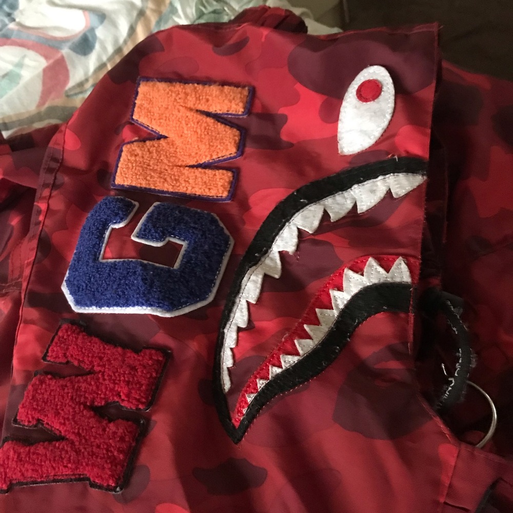 Red bape jacket - Picture 3 of 4